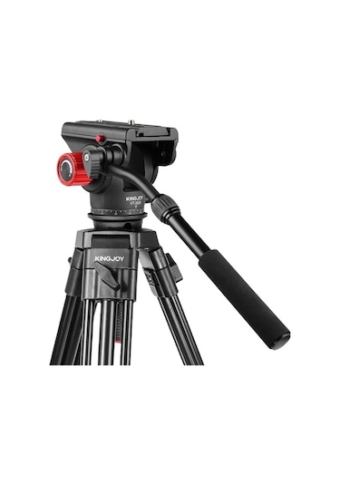 Kingjoy Vt-2100l+vt3520 Profesyonel Video Tripod