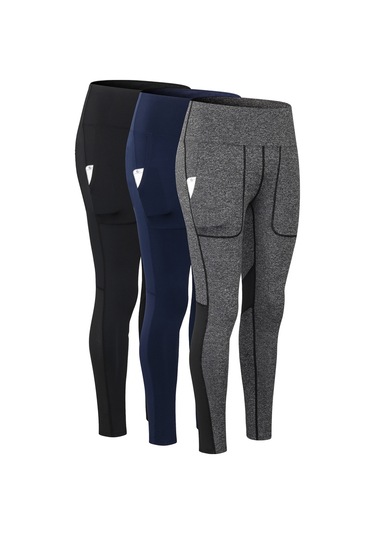 Skycity Yüksek Kaliteli Spor Taytı: Esnek, Konforlu Ve Şık Tasarım SiYAH