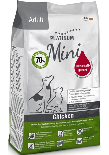 Platinum Mini Tavuklu Yetişkin Köpek Maması 900gr