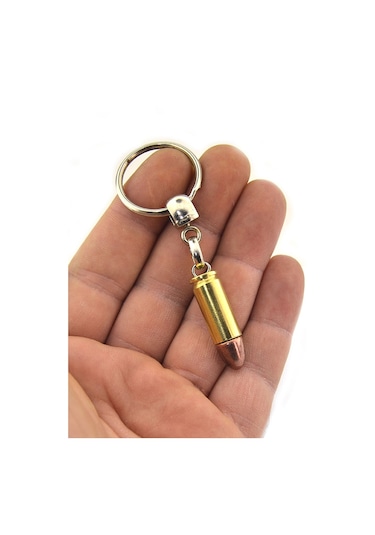 9 Mm Maket Mermi Anahtarlık
