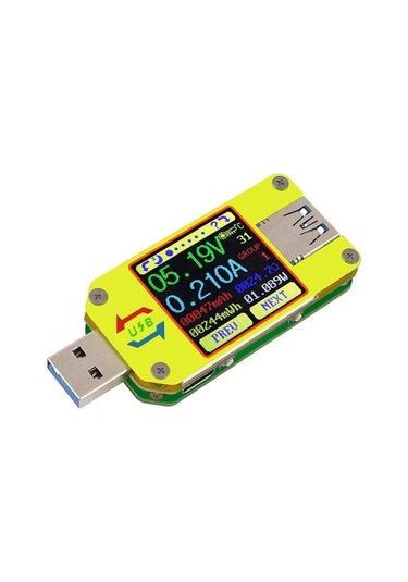Didadodo App Usb 3.0 Lcd Ekran Voltmetre Ampermetre Kablo Direnç Test Cihazı İçin Rd Um34, Yüksek Hassasiyetli