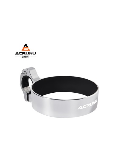 Alüminyum Alaşım Su Şişesi Kahve Bardağı Bisiklet Bardak Tutucu Gümüş