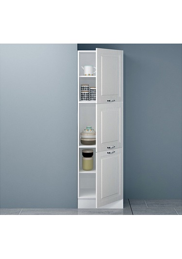 Fly 60 Cm Bdrm Beyaz Membran Boy Dolabı
