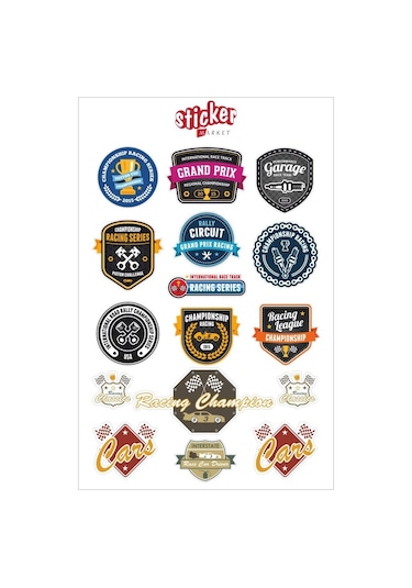 Racing Champion Sticker Seti Fiyatları ve Özellikleri