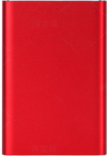 Samdoo 1tb Taşınabilir Hdd - Usb 3.0 Yüksek Hız, Pc/laptop İçin Hızlı Veri Aktarımı Kırmızı