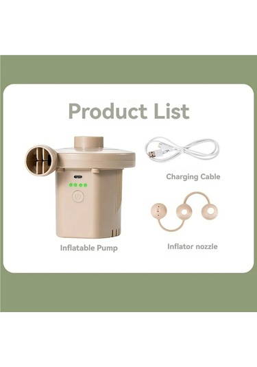 Jialan Taşınabilir Elektrikli Hava Pompası Şarj Edilebilir