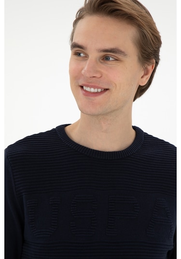 U.s. Polo Assn. Erkek Lacivert Kazak /triko 50293089-vr033 Lacivert