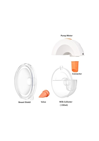 Flybuy Taşınabilir Sessiz Serbest Pompası Pompası Moveevo Mod Görünmez Göğüs Giyilebilir Emiş Eller Elektrikli Beslenme Ağrısız 9 3 Xo