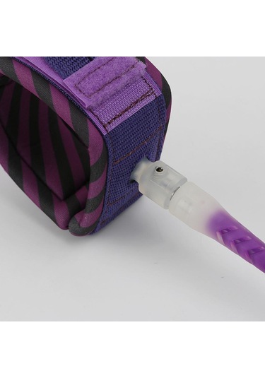 Suntek Sörf Tahtası Tasma Bacak İpi Çift Paslanmaz Mor-8-ft