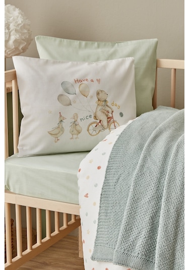 Karaca Home Little Honey Triko Batteniye Mint 200.22.11.0084