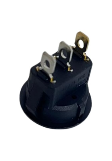 Yuvarlak On-off Nokta Işıklı Anahtar 3 Pin Switch 10 Adet