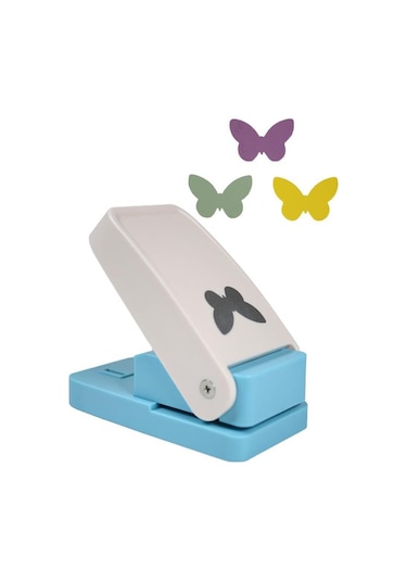 Kamei Süper Şekilli Delgeç Kelebek 2.5 Cm Km5810 Çok Renkli