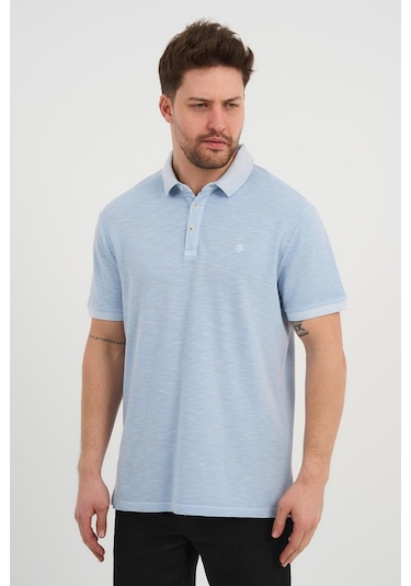 Alexander Gardi Alexandergardı Polo Yaka T-shirt 066413 Mavi