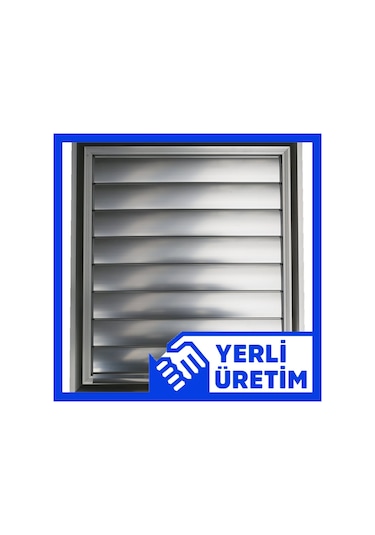 Banyo Havalandırma Parlak Alüminyum Telli Menfez, Panjur ! (226901664)