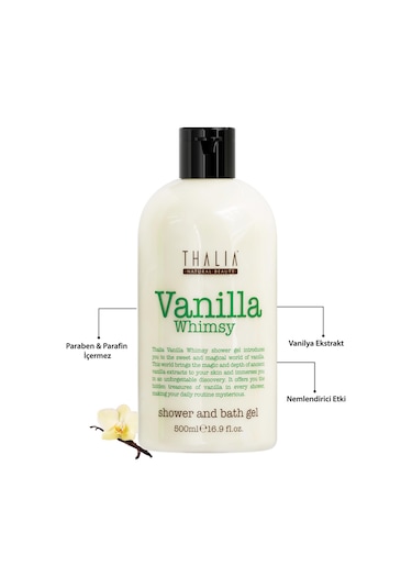Thalia Vanilya Kokulu Nemlendiricili Duş Jeli 500 ML