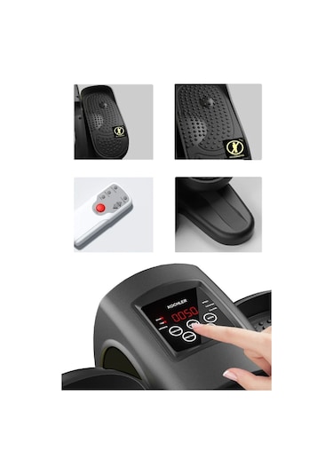 Kochler Eliptik Kondisyon Bisikleti - Egzersiz Aleti - Alman Tasarım - Ayak Masaj Aleti Çok Renkli