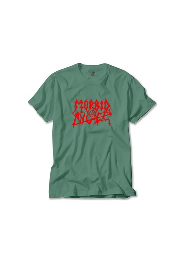 Morbid Angel Logo Yeşil Tişört Yeşil