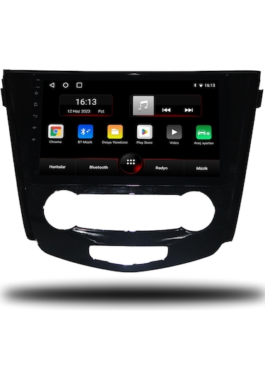 Navico Nissan Qashqai Android Carplay Multimedya 2014-2021 Manuel Klima 6gb Ram + 128gb Hafıza + 8 Çekirdek