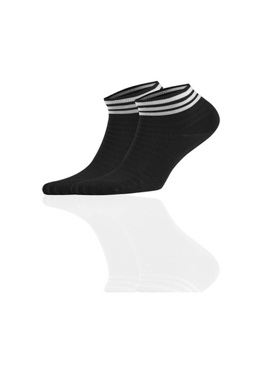 Aytuğ Kadın Bambu Soket Çorap 5 Çift Özel Kutulu, 5 Renk 34018 Renkli Çok Renkli