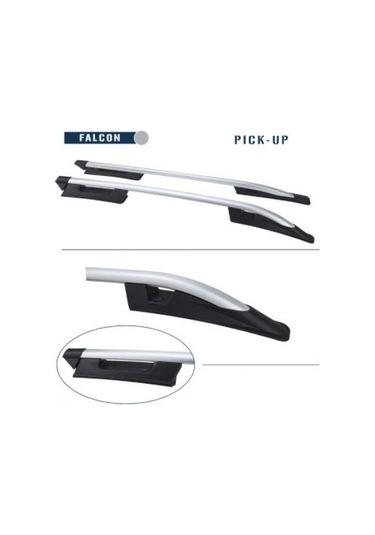 Hilux 2005 2006 2007 2008 2009 2010 2011 2012 2013 2014 2015 2016 2017 2018 2019 2020 Portbagaj Tavan Çitası Gri