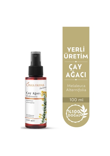 Onka Farma Çay Ağacı Suyu Hidrosolü Tonik Yağı Alınmamış 100 ML