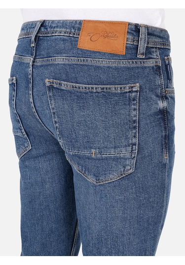 Colins 044 Karl Normal Kesim Düşük Bel Düz Paça Mavi Erkek Pantolon Cl1071243 Denim Colins 044 Karl Normal Kesim Düşük Bel Düz Paça Mavi Erkek Pantolon Cl1071243 Denim