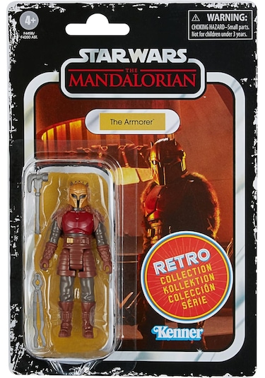 Hasbro Star Wars: The Mandalorian - The Armorer Retro Aksiyon Figürü Captain America