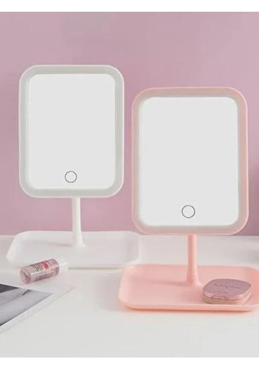 Led Işıklı Makyaj Aynası 3 Modlu