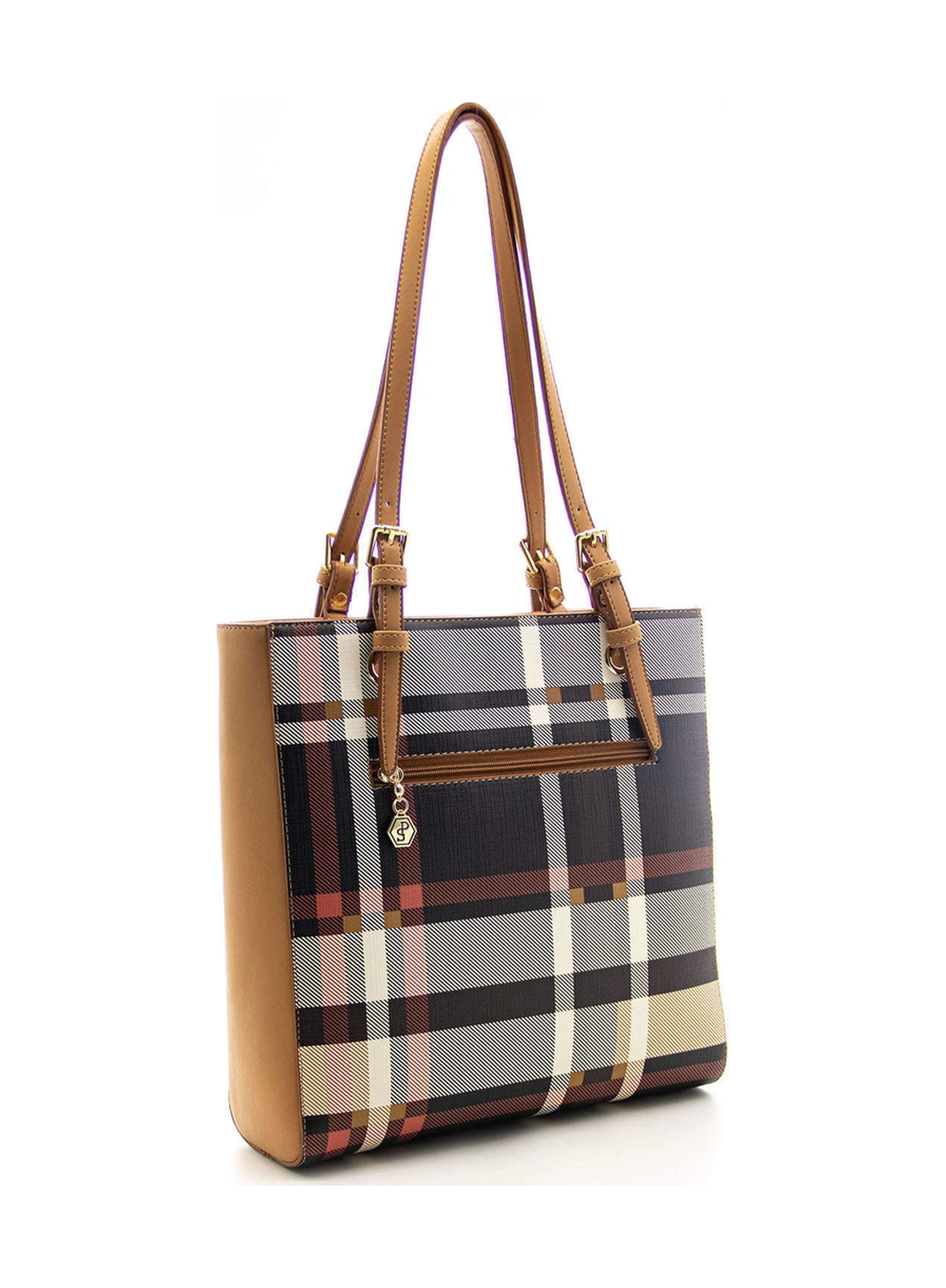 Silver Polo Kadın Omuz Çanta 1096 Siyah - Taba