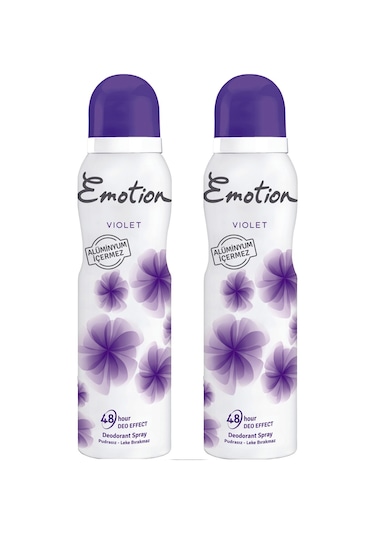 Emotion Violet Kadın Deodorant 2 x 150 ML