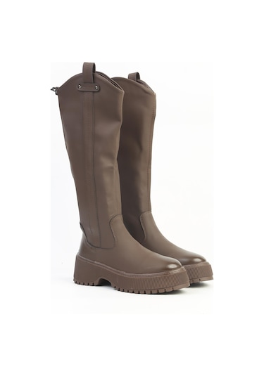 Pierre Cardin Kahve Kadın Çizme İthal Pcı-11196 001