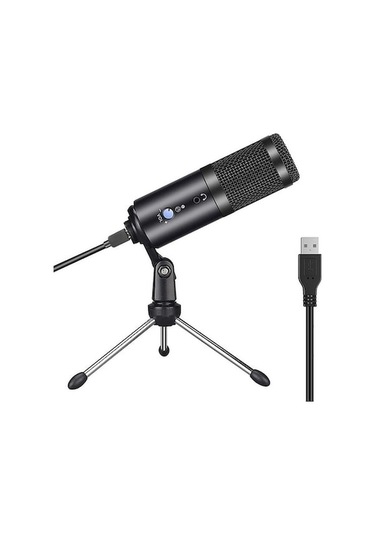 Ankatek Yayın/oyun Usb Mikrofon Mikrofon Kondenser Kardioid Kablolu İçin Harici Canlı Bilgisayar A5 681400301a Wj - 1