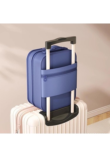 Pazly Suntek Seyahat Ayakkabı Çantası - El Taşımalı, Erkek & Kadın, Mavi Mavi