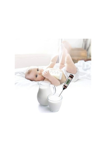 Dijital Gıda Termometresi Süt,et,yoğurt Mayalama,mama Derecesi Ölçer Gıda Termometresi Çok Renkli