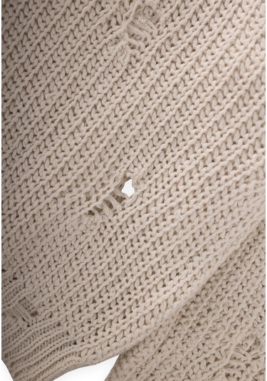 Selanik Triko Kazak 2-8 Yaş Naturel Bej