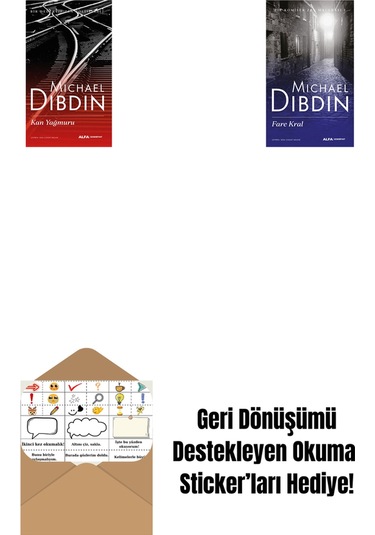 Kan Yağmuru + Fare Kral + Okuma Sticker'ları