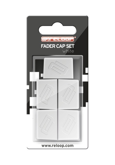 Reloop Fader Cap Set White Set Of 5 Neon Renkli Dj Fader Caps