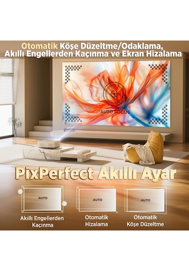 Vankyo Leisure L570b Smarttv 4k Destekli Projeksiyon Cihazı