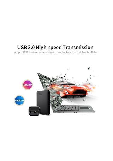 Maiyame Western Digital 500gb Taşınabilir Disk, 2.5 İnç, Usb 3.0, Siyah, Wd Elements, Win/mac Uyumlu