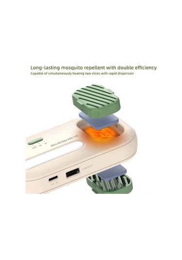 Yulong Moveevo Elektrikli Isıtmalı Sivrisinek Kovucu, 4000mah Diğer