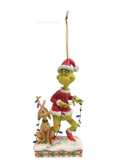 Ranyeek 2023 Yeni Yeşil Canavar Noel Açıcı, Kartoon Noel Ağacı Süsü, Ev Ve Araba Dekorasyonu, Pratik Ve Dayanıklı Malzeme