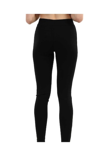 Momslab Incelme Etkili  Siyah Kışlık Toparlayıcı Şardonlu Yüksek Bel Örme Çelik Taytsiyahxl Siyah