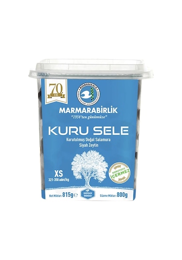 Marmarabirlik Kuru Sele Zeytin XS 2 x 800 G