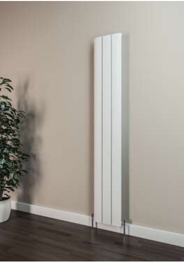 Warma Selanik Dikey Alüminyum Radyatör 280x1800 Pütürlü Antrasit 7946