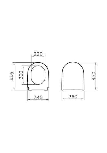Vitra Nest Trendy Klozet Kapağı Yavaş Kapanır Beyaz 89-003-009