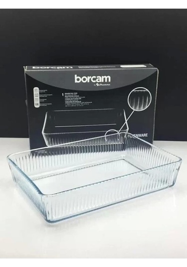 Paşabahçe 59964 Borcam Dikdörtgen Tepsi 7691097861495