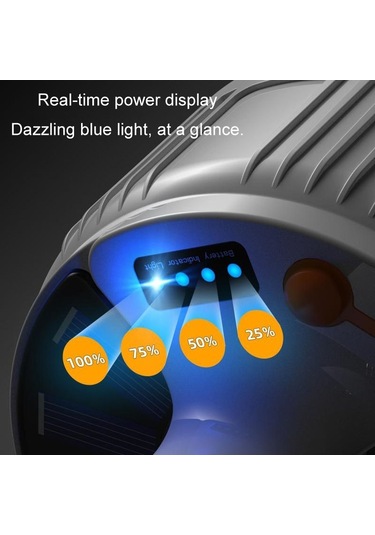 Cbtx Bahçe Aydınlatma Şarj Edilebilir Led Güneş Ampul Işık Su Geçirmez Gece Pazarı Durak Enerji Tasarruflu Lamba, Model: 42led Uzaktan Kumanda