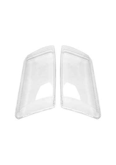 Dinosaurs Çift Sol + Sağ Passat B5 Araba Far Camı Kapağı Far Abajur Ön Işık Shell Kapak