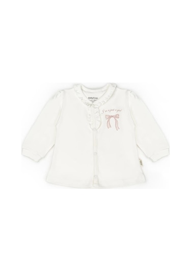 Bebek Alt Üst Takım %100 Organik Pamuk , Bebek - Yenidoğan- Csy8158 Pudra