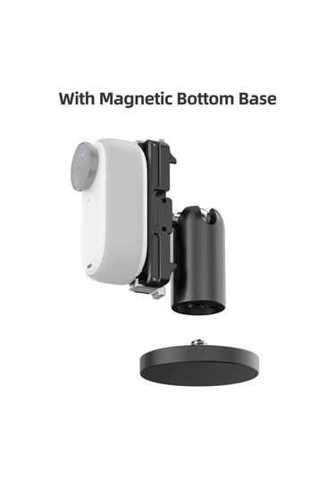 Artfulabode Yedek Taban Spor Serbest Serbest Renkli Montajı Montajı Mıknatıslı Mıknatıslı Mıknatıslı Metal Kamerası Insta360 İle İçin İçin Hızlı Hızlı Go3 Çok Bırakma Bırakma Alüminyum Alaşım Adaptör Wy Çok Renkli